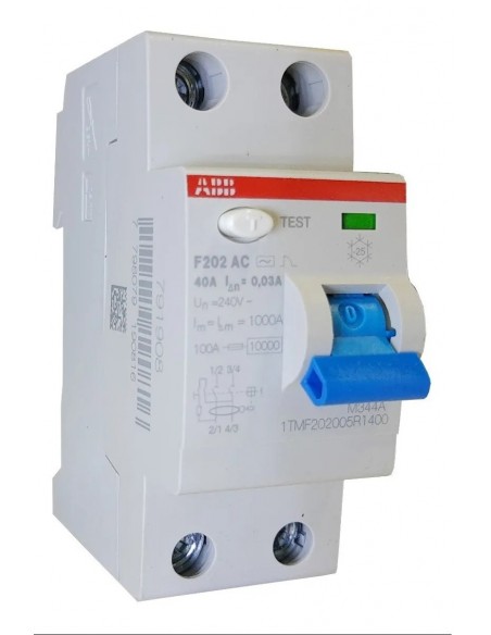 Abb ______ Disyuntor Din 2 X  63a 30ma Bipolar