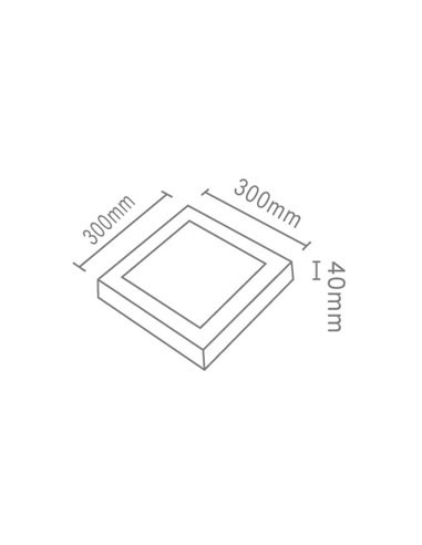 Candil Pl303028-30bt Plafon Led...