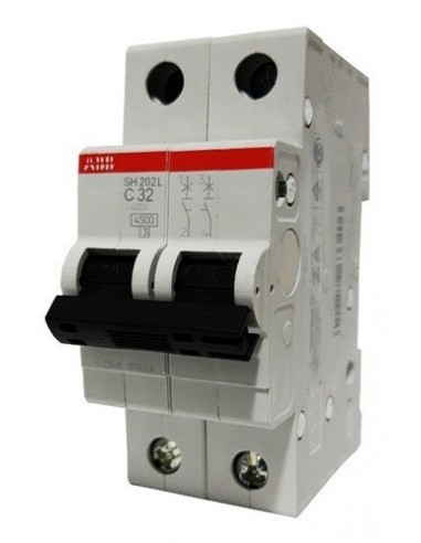 Abb Sh202 L-c25 Termomagnetica Din 2...